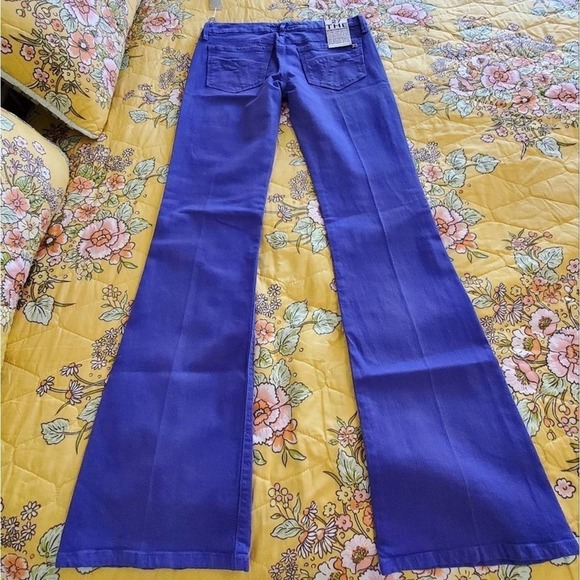 Joe's jeans the‎ Visionaire boho chic high rise bootcut flare Eel Purple size 27 - Picture 12 of 15